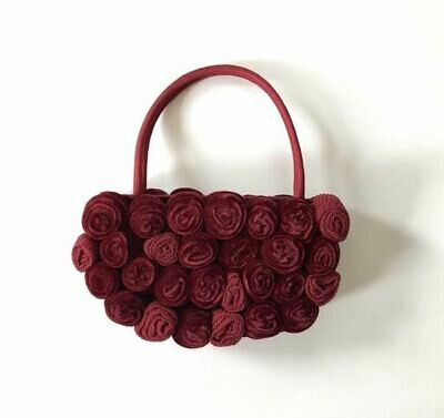 Mini Velvet Rose Bag