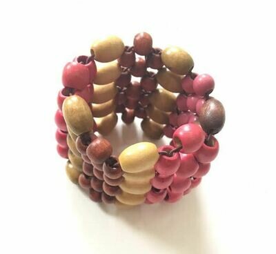 Wooden Beaded Bracelet