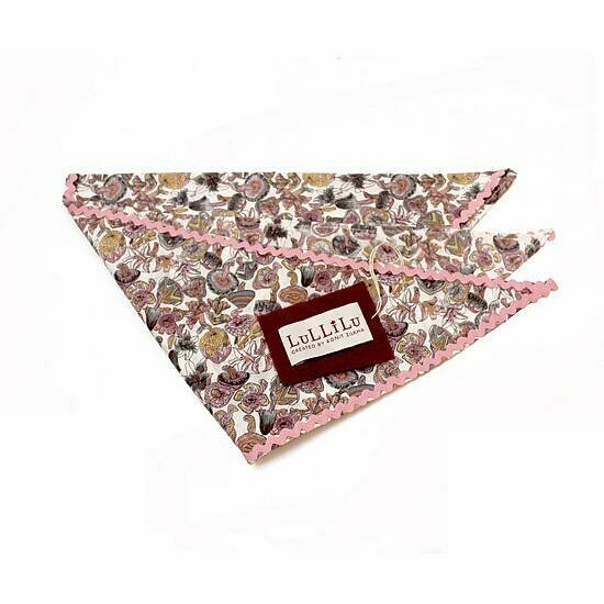 Pink Toadstool Liberty Print Head scarf