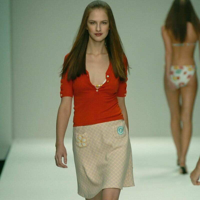 Embellished Short Summer Cotton Skirt