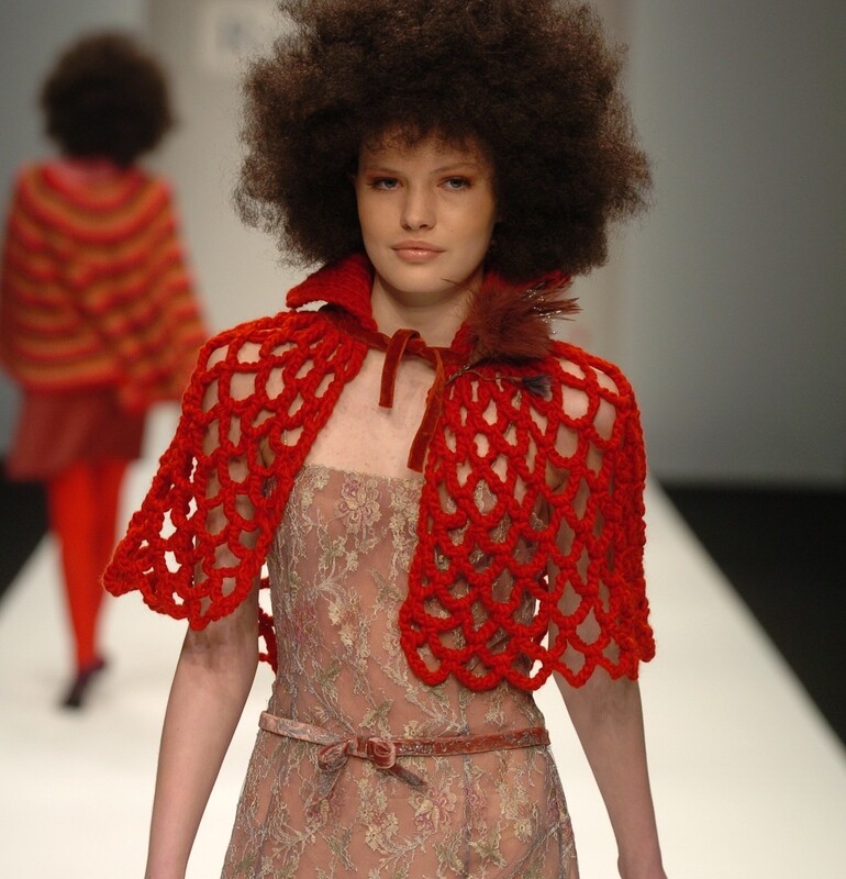 Hand Painted Lace Dress