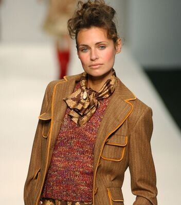 Patchwork Design Flared Trousers