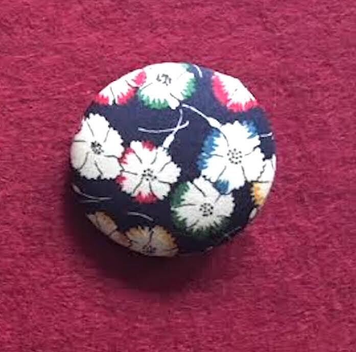 Liberty Print Covered Buttons Set of 8