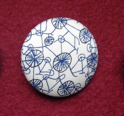 Liberty Print Covered Buttons Set of 6