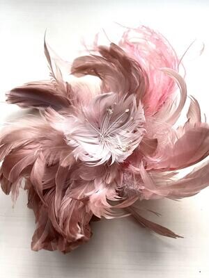 Large Feather Corsage