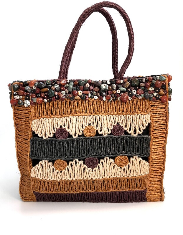 Large Basket with Precious Stones