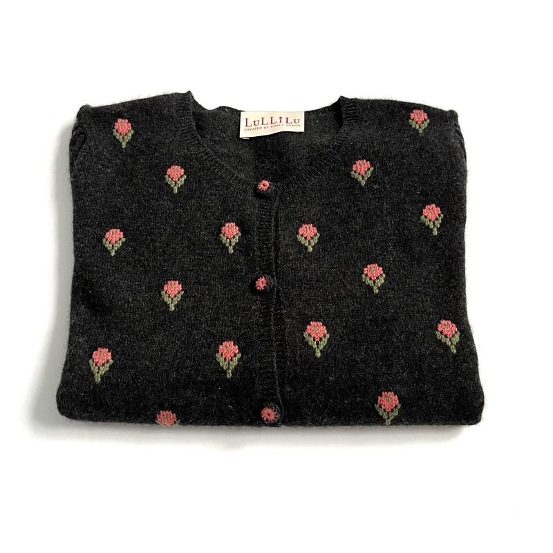 Cashmere Intarsia Cardigan Cashmere Intarsia Cardigan