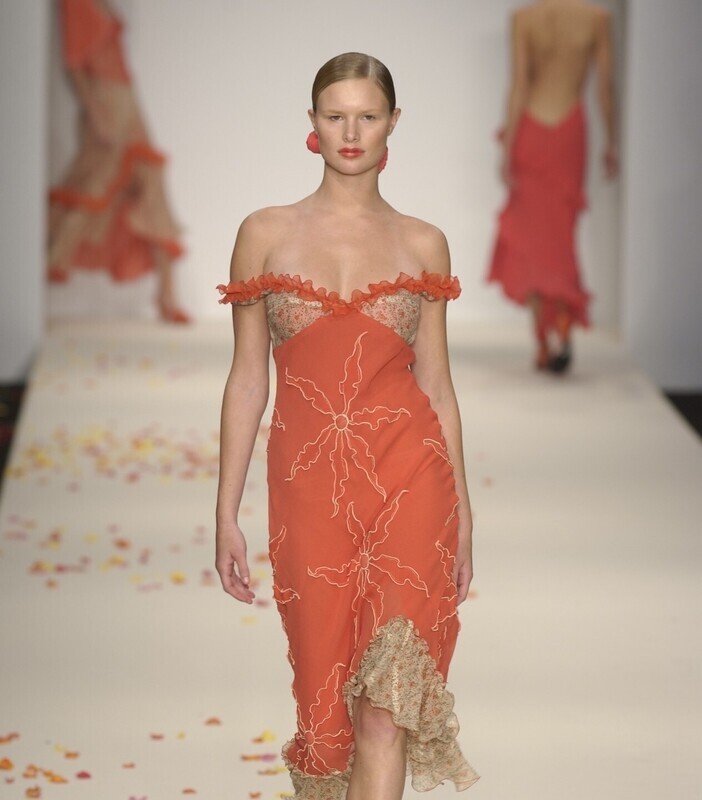 Embroidered Floral Dress