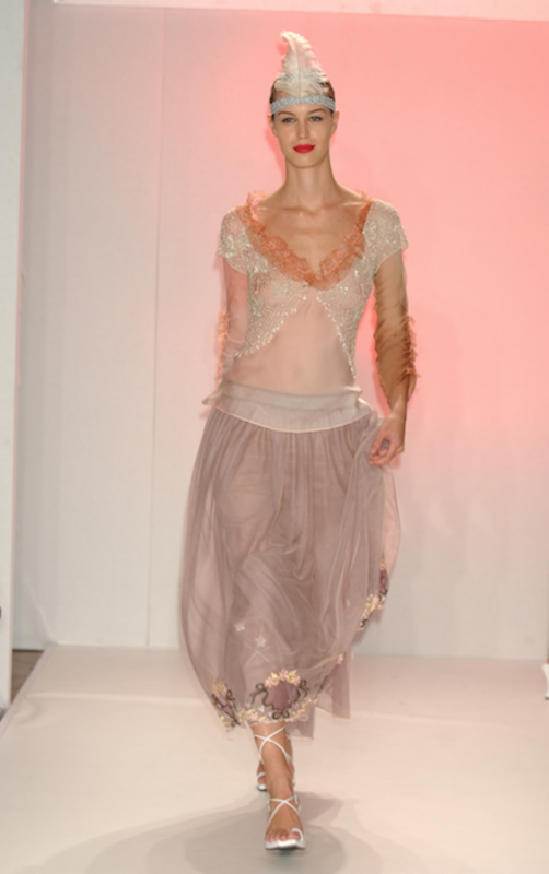 Embroidered Long Skirt