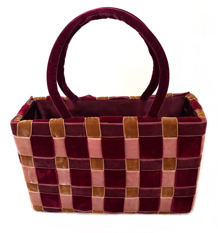 Velvet Ribbons Box Bag