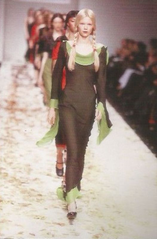 Morticia Silk Dress