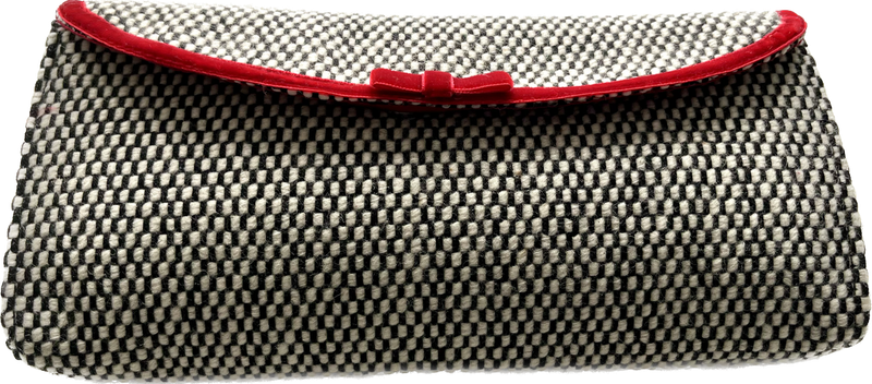 Tweed Clutch  Bag