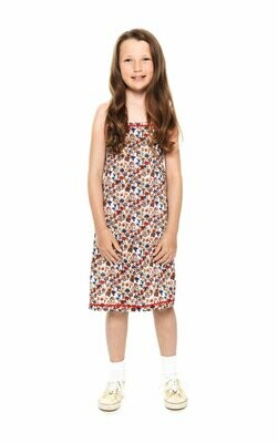 Red Toadstool Liberty of London Print dress