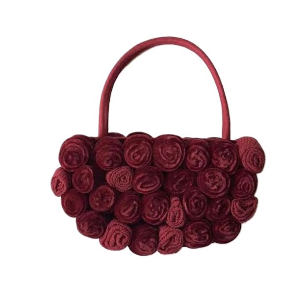 Mini Velvet Rose Bag