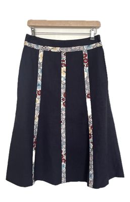 Cotton & Linen Panelled Skirt Cotton & Linen Panelled Skirt