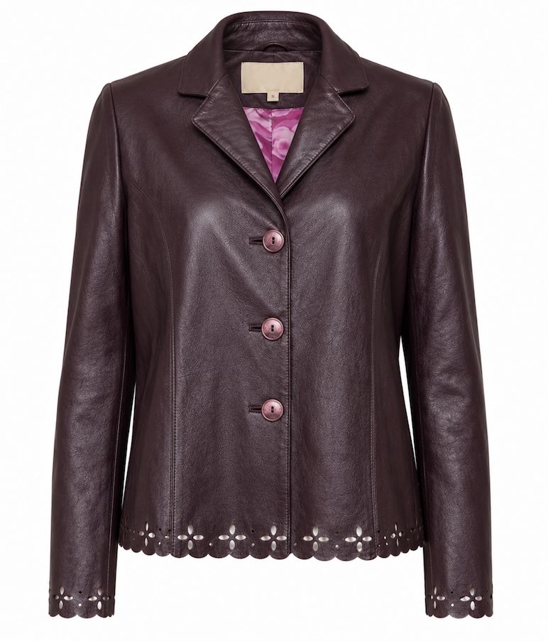 Berry Leather Jacket Berry Leather Jacket