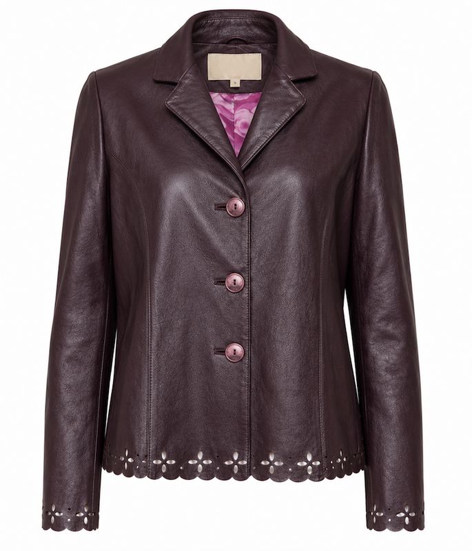Berry Leather Jacket Berry Leather Jacket