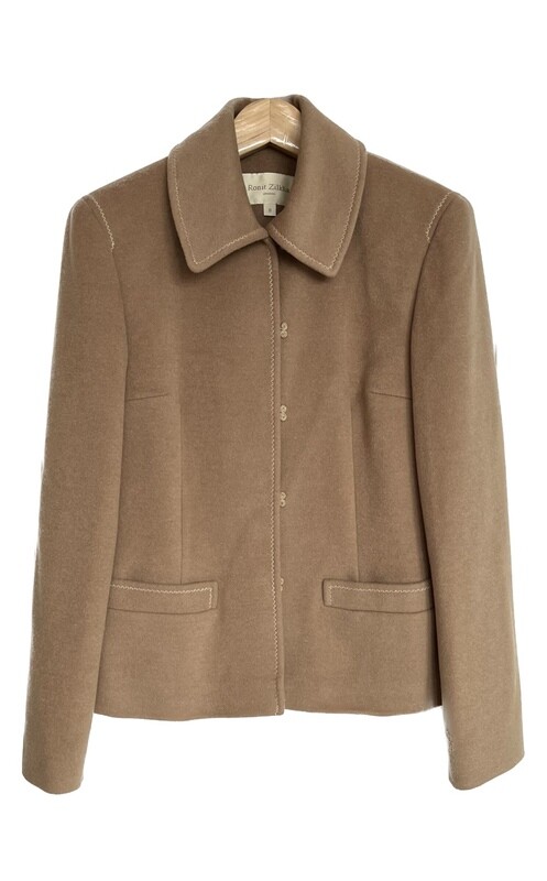 Cashmere & Wool Camel Jacket