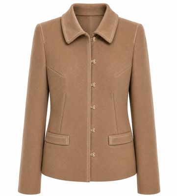 Cashmere & Wool Camel Jacket