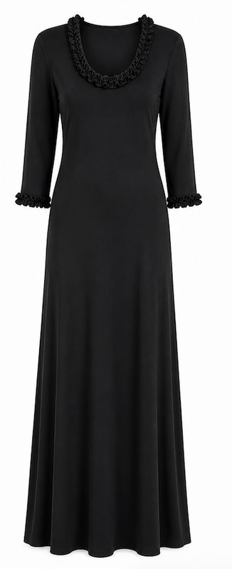 Black Jersey Maxi Dress Black Jersey Maxi Dress