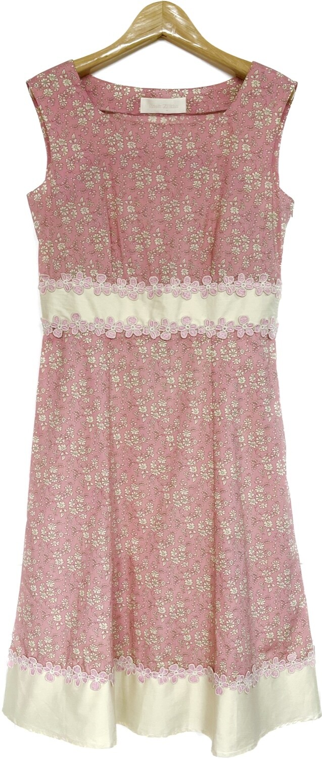 Liberty Flower Print A-Line Dress Liberty Flower Print A-Line Dress
