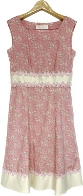 Liberty Flower Print A-Line Dress Liberty Flower Print A-Line Dress
