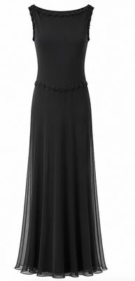 Low Back Long Black Silk Evening Dress Low Back Long Black Silk Evening Dress
