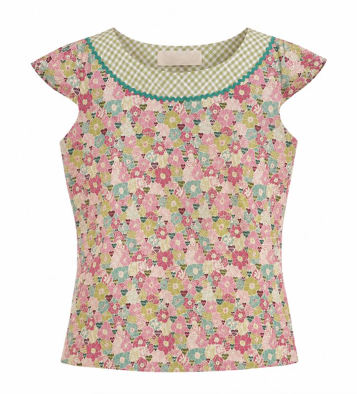 Liberty print Summer Top Liberty print Summer Top