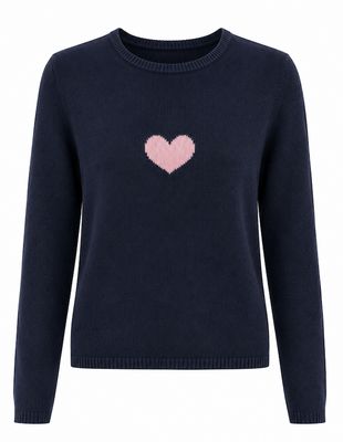 Pure Cashmere Heart Jumper Pure Cashmere Heart Jumper