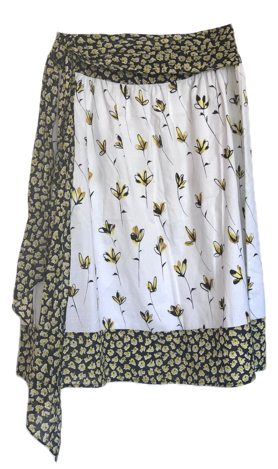 Cotton Print Flared Skirt Cotton Print Flared Skirt
