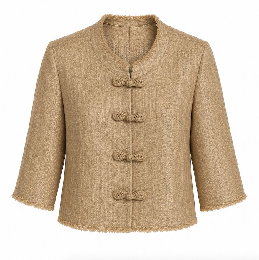 Silk Short Jacket Silk Short Jacket