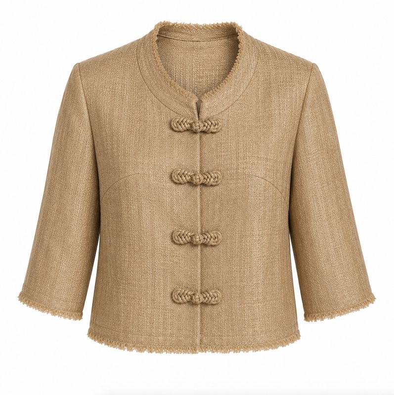 Silk Short Jacket Silk Short Jacket
