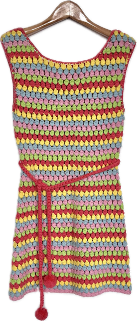 Cashmere Hand Crochet Tunic Top