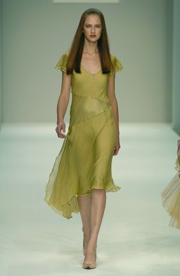 Swarovski Embellished Silk Satin & Georgette Dress Swarovski Embellished Silk Satin & Georgette Dress