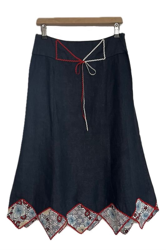 Cotton & Linen  Skirt