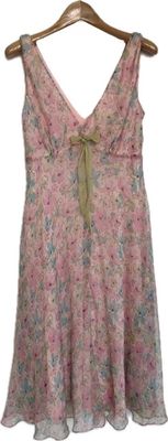Floral Pastel Silk chiffon Dress