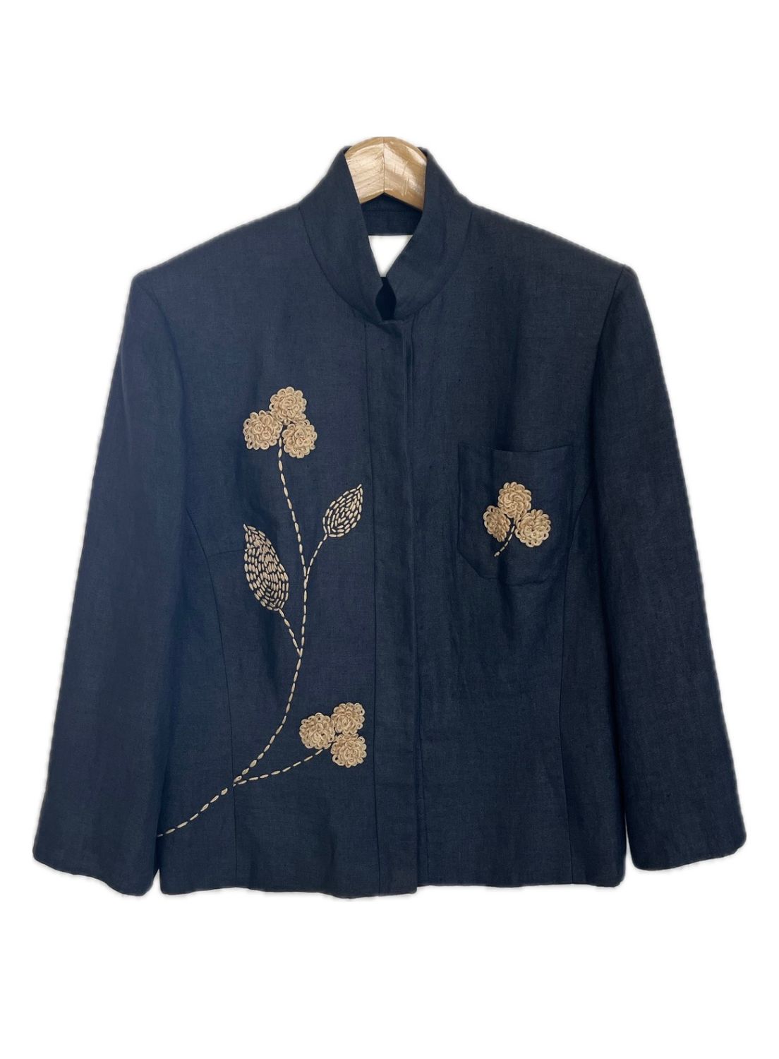 Embroidered Mandarin Jacket Embroidered Mandarin Jacket