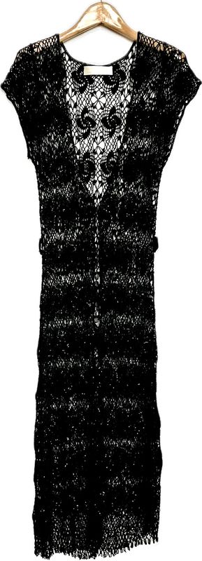 Beaded Long Vest Top