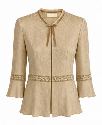 Silk Jacquard Blouse Silk Jacquard Blouse