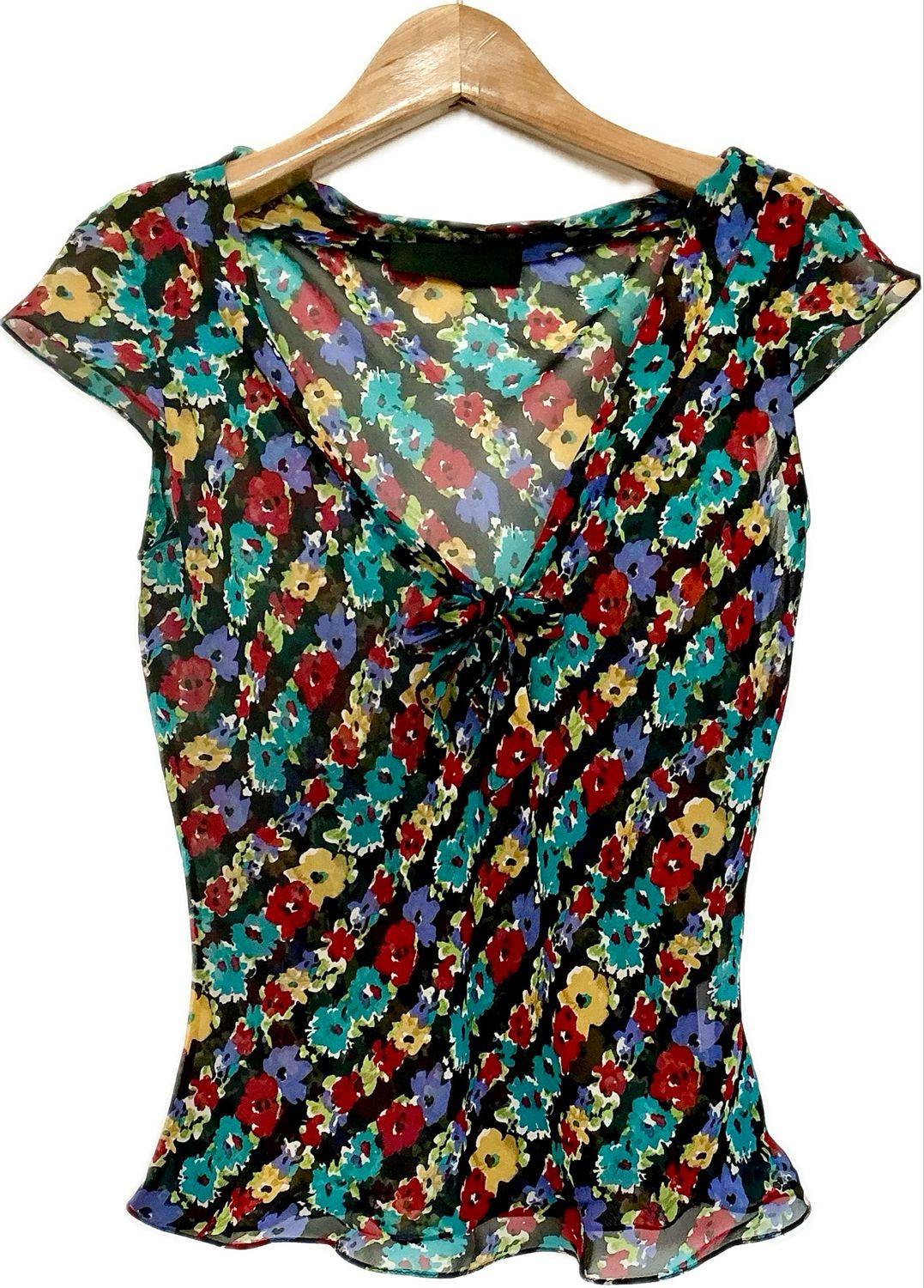 Floral Silk Top