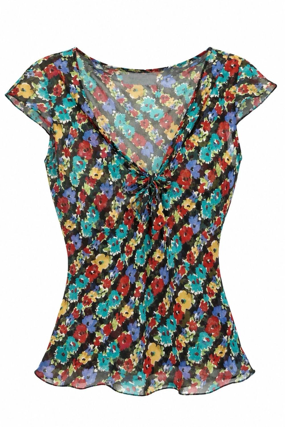 Floral Silk Top