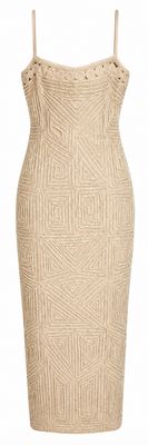 Embroidered Fitted Dress Embroidered Fitted Dress