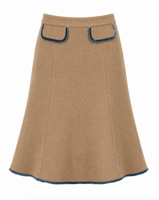 Wool Tweed suit Jacket & Flared skirt Wool Tweed suit Jacket & Flared skirt
