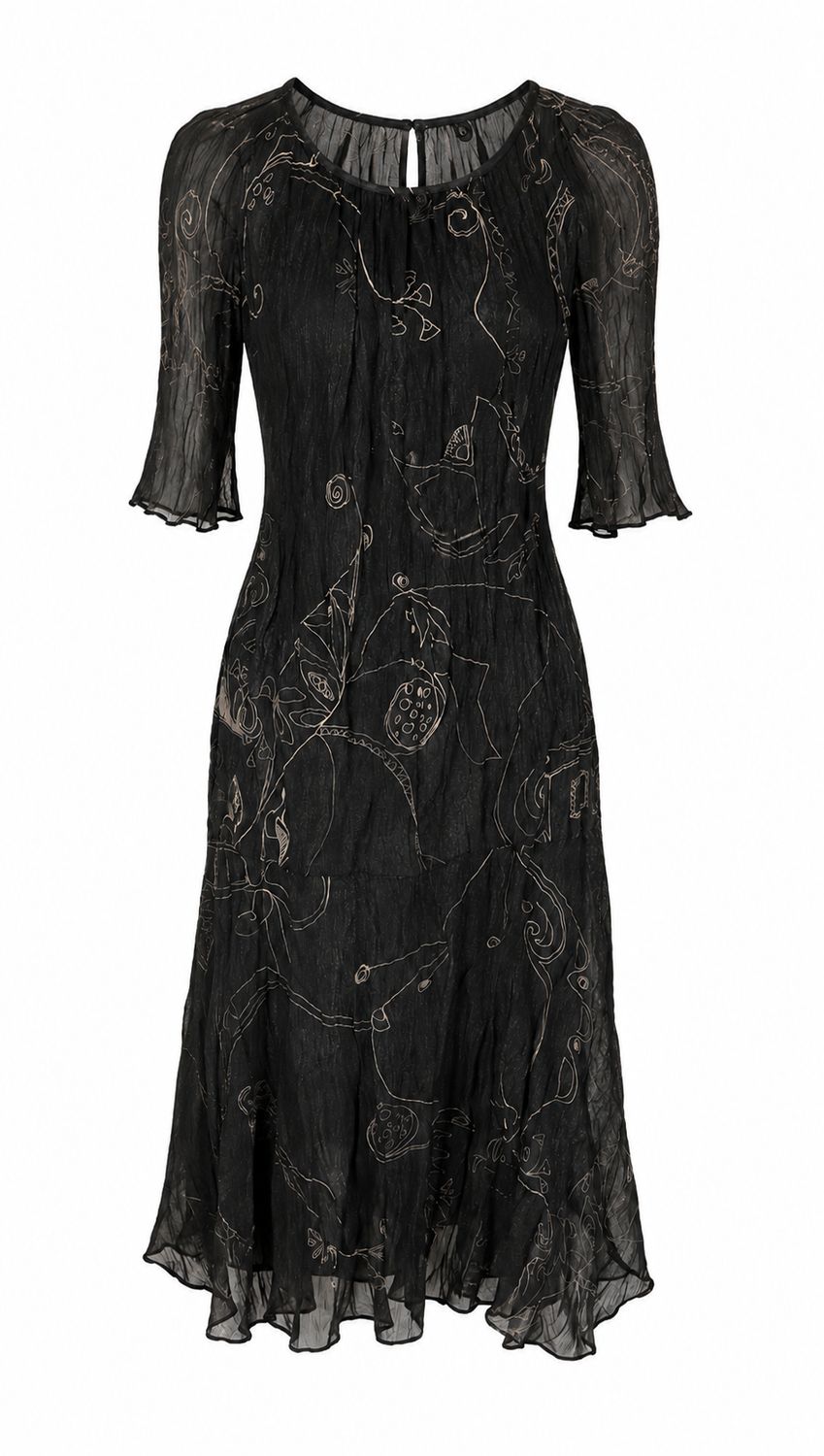 Printed Shift Dress Printed Shift Dress