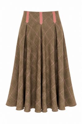 Checked Jacket and Skirt suit Checked Jacket and Skirt suit