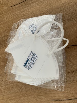 10x FFP2 Atemschutzmaske mit Logo