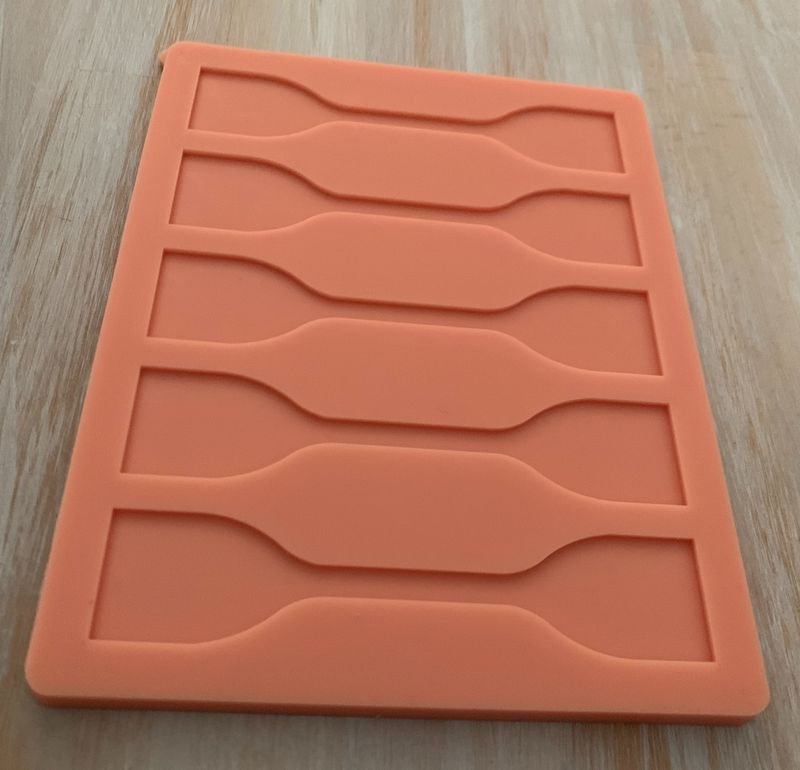 iso 37 typ 1 silikonform