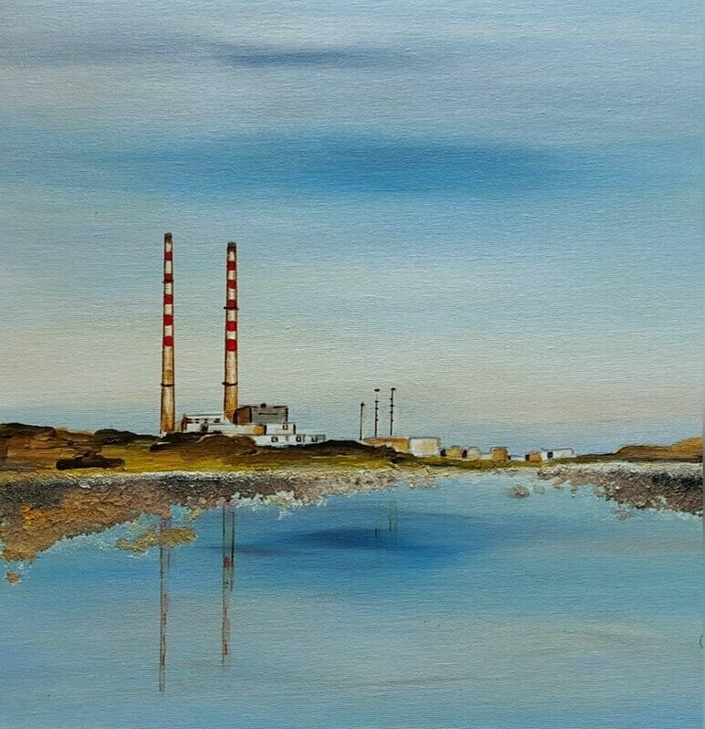 "Poolbeg Chimneys"