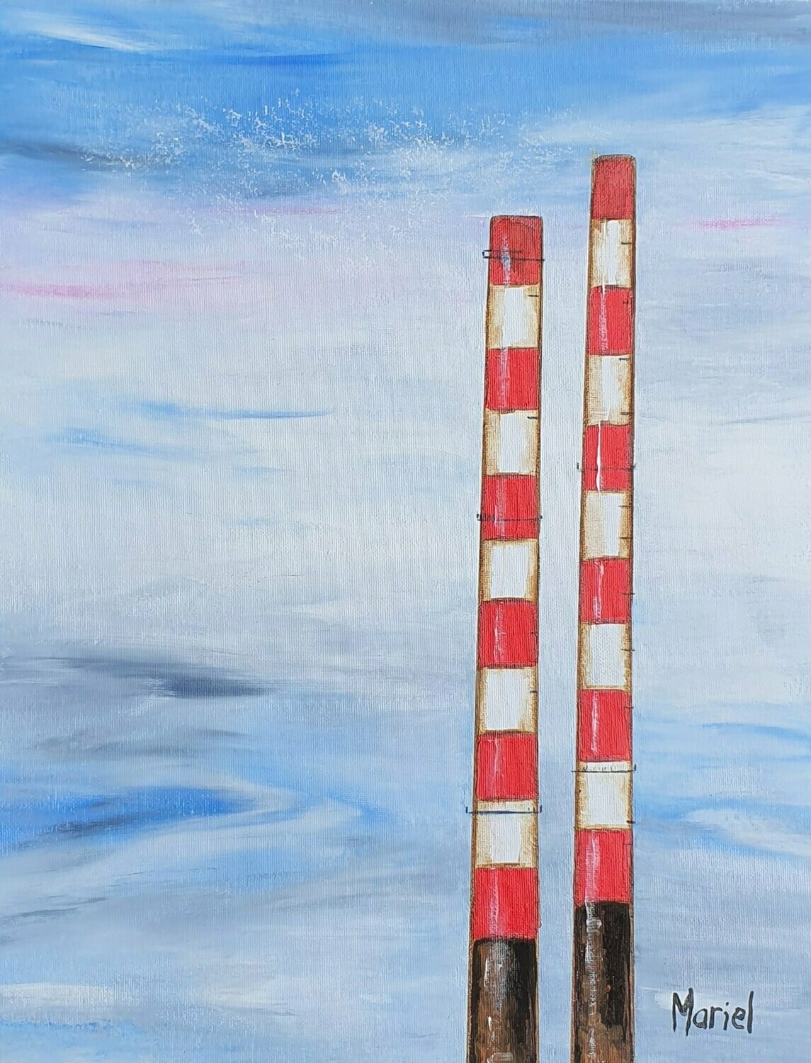 "The Poolbeg Stacks"