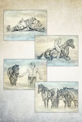 Poster-Set "Horsemanship"